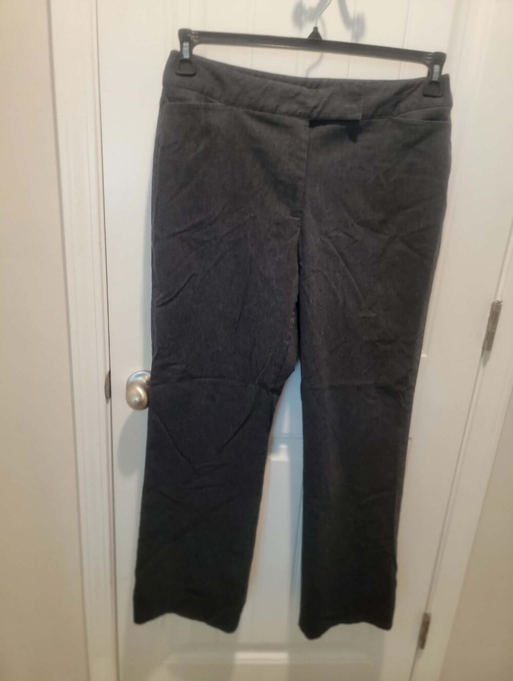 George Sz 16 Gray Straight Leg Casual Dress Pants w/pockets 18" Waist 31" Inseam